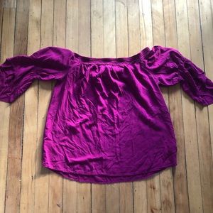 Lovely off the shoulder top!